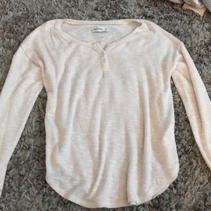 Abercrombie comfy white sweater